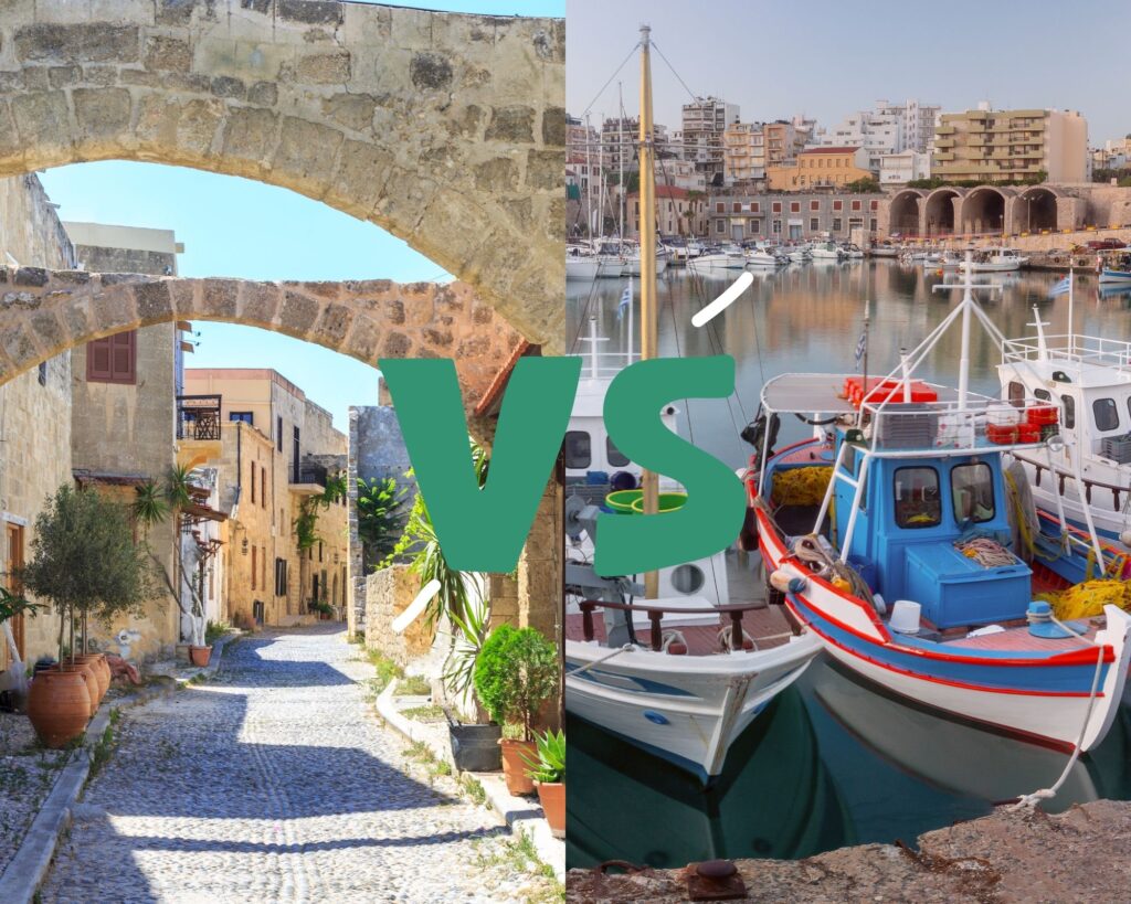 Rhodes vs Crete for Families: Which Greek Island is Best?